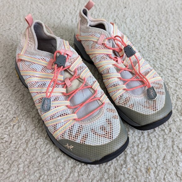 Chaco Shoes - Chaco Grapefruit Outcross Evo 1.5 Running Sneakers